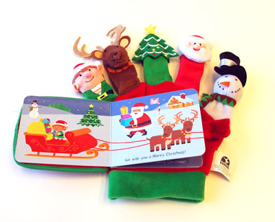 wl`G{[NX}XiMerry Christmas Hand Puppet Board Bo