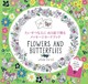 ȐlɂʂGő郁bZ[WJ[hubN FLOWERS AND BUTTERFLIES