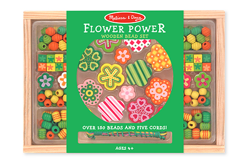 Melissa&Doug フラワーパワー ビーズセット
