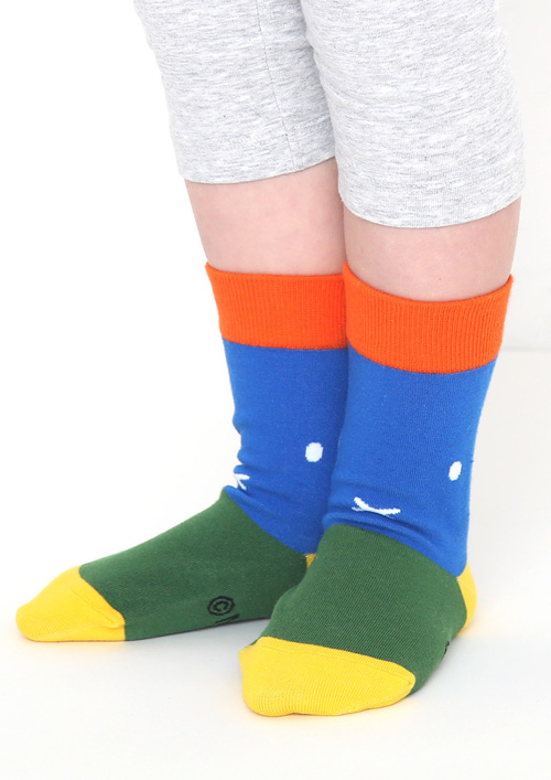 (13-15cm)ミッフィー ロングソックス ズーム ブルー