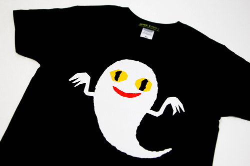 (WL:レディースサイズ)SPACE×せなけいこ ねないこだれだ おばけTシャツ