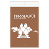 恐竜ペーパークラフト ステゴサウルス
