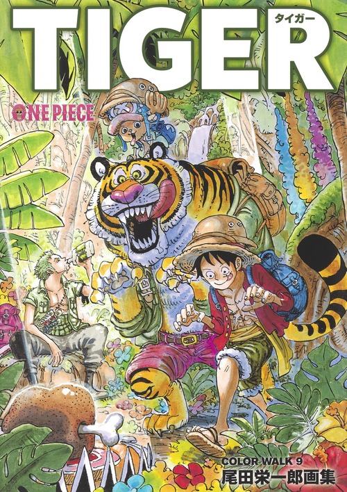 Onepieceイラスト集 Colorwalk 9 Tiger 絵本ナビ 尾田栄一郎 みんなの声 通販