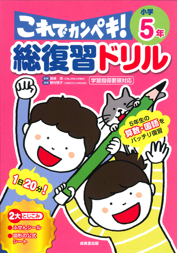 総復習ドリル これでカンペキ 小学5年 絵本ナビ 長嶋清 みんなの声 通販