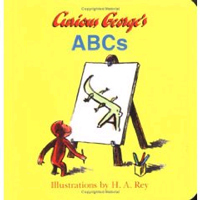 Curious George's ABCs ［おさるのジョージ］（洋書） ボードブック