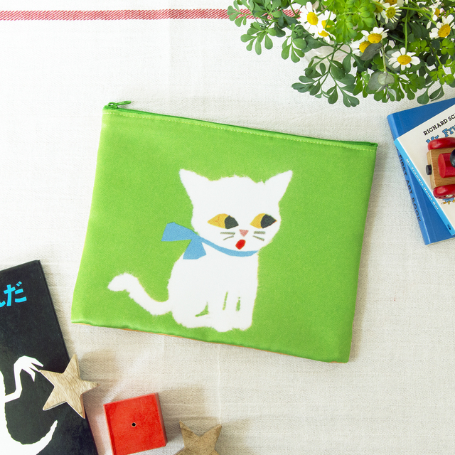 Space せなけいこ にゃんにゃん ねこポーチ 絵本ナビ Space せなけいこ にゃんにゃん ねこポーチ 絵本ナビ