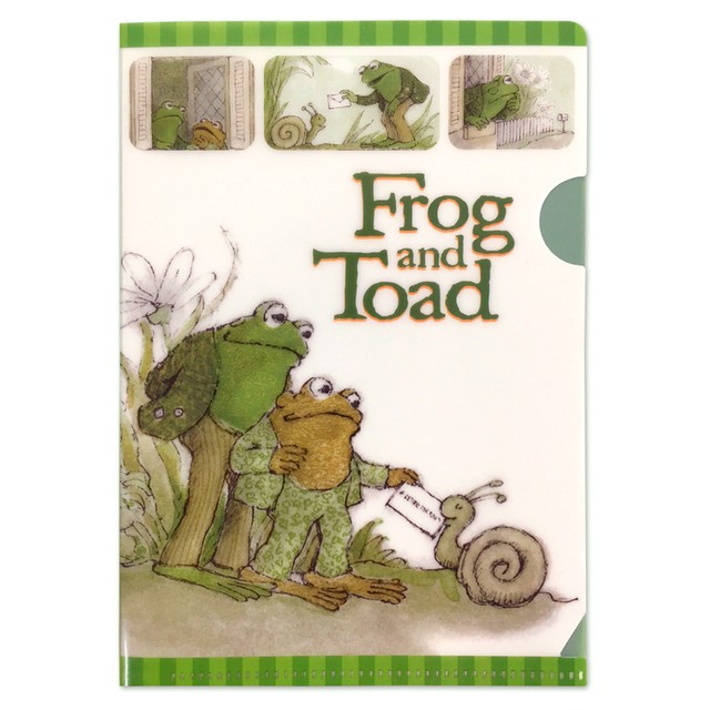 がまくんとかえるくん A6クリアファイル おてがみ | 絵本ナビ | グッズ