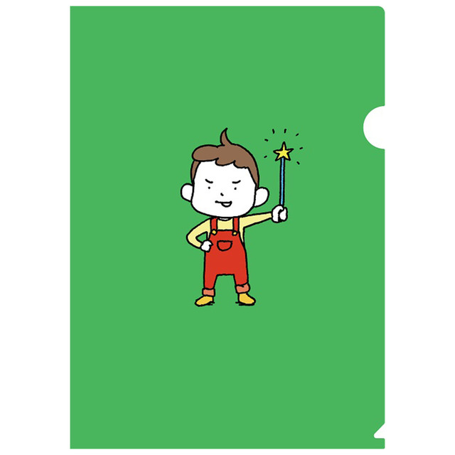 ヨシタケシンスケ A4クリアファイル なんでもあけるやさん | 絵本ナビ