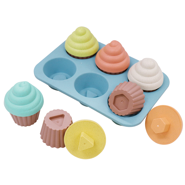 【廃盤品】☆新品未使用品☆　カップケーキセット エド・インター 型はめカップケーキセット | 絵本ナビ ｜ グッズ