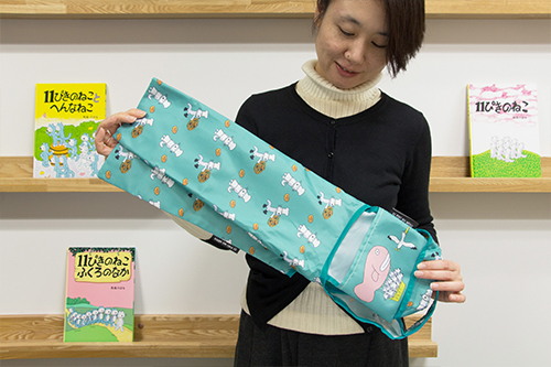 11ぴきのねこ ショッピングバッグ ボーダー商品画像