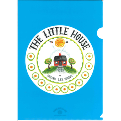 ちいさいおうち ～The Little House～ A4クリアファイル 表紙 青