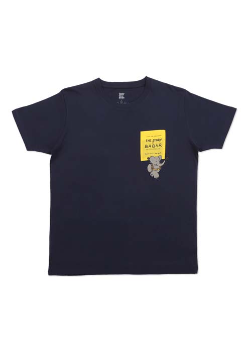 (M)ぞうのババール Tシャツ エンブロイダリー