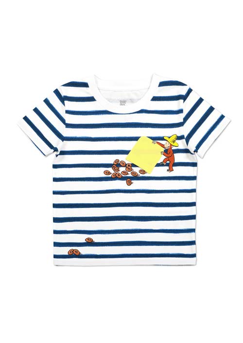 (110)おさるのジョージ Tシャツ ドーナツ
