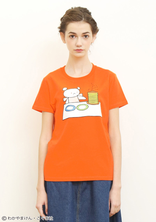 ついに登場『しろくまちゃんのほっとけーき』Tシャツを着こなそう