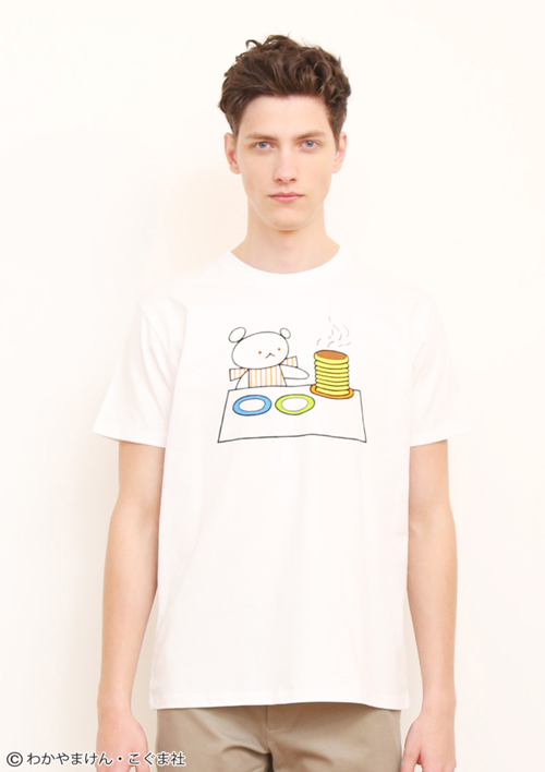 ついに登場『しろくまちゃんのほっとけーき』Tシャツを着こなそう