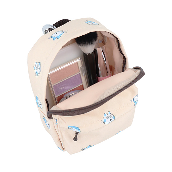 11ぴきのねこ リュック型ポーチ ピンク | 絵本ナビ ｜ グッズ・通販