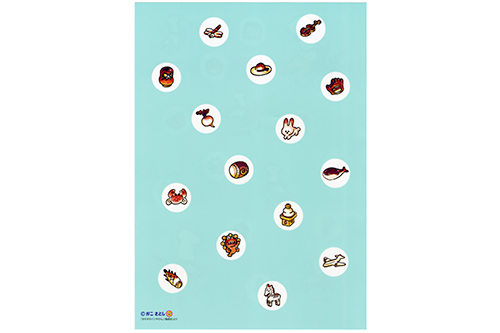 ���炷�̃p���₳�� A4�N���A�t�@�C�� �~���g�̏��i�摜2