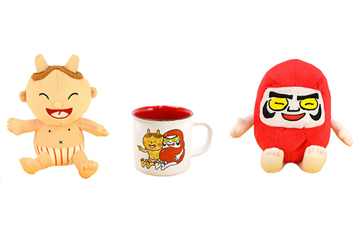 【絵本ナビ限定】だるまちゃんとかみなりちゃん マグカップ&ぬいぐるみセット(ギフトラッピング込)