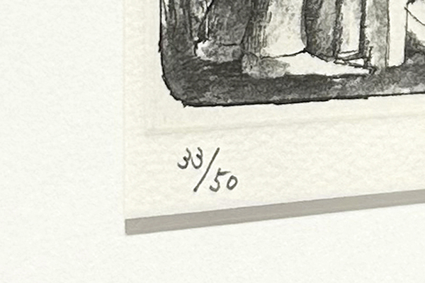 エッチング版画 アーノルド・ローベル 「ふたりはきょうも」の商品画像4