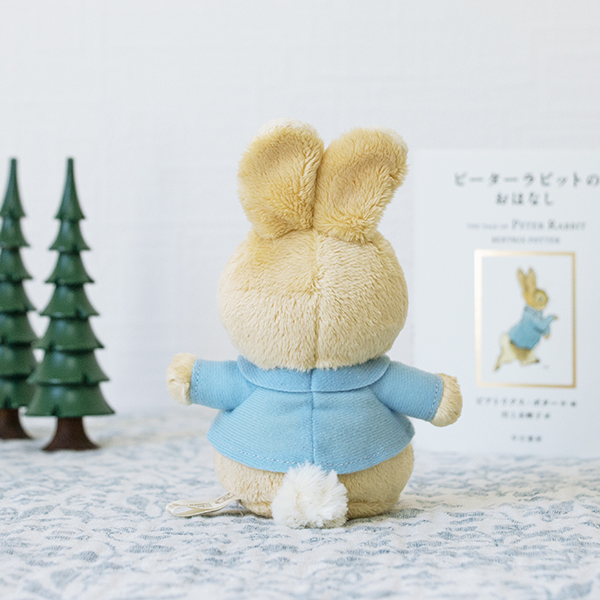 送料無料）ピーターラビット 絵本＆手のひらぬいぐるみ2体セット
