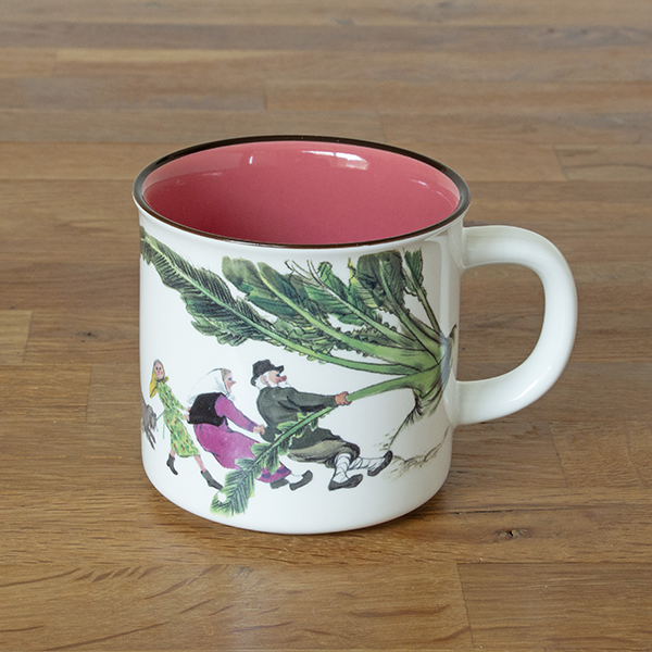 ロングセラー絵本マグカップ おおきなかぶ(絵本ナビオリジナルグッズ)